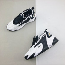 图2_公司级耐克男鞋ZOOM 2K新款黑白熊猫老爹鞋复古休闲跑步鞋货号 AO0269 003 尺码 36 44