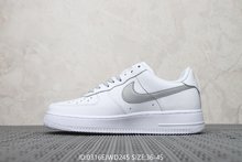 图2_耐克Nike 真标带半码 Wmns Air Force 1 07 闪光版 鞋带 勾 可发光 ID 0316EJWD245