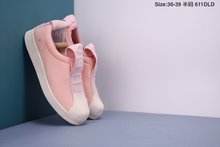 图1_阿迪达斯 Adidas SLIP ON 一脚蹬贝壳头 休闲板鞋611DLD