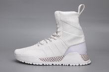 图1_阿迪达斯adidas Originals AF 1 3 Primeknit Boots军事高街机能百搭针织慢跑鞋 高帮全白 BY3007936 44