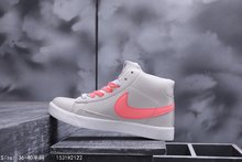 图2_耐克Nike Wmns Nike Blazer Royal Qs 带半码 鸳鸯 女神款高帮休闲板鞋 1H2122