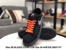 图2_拿 耐克开拓者 联名款 网面 Nike SB Blazer Zoom Low 真标双数半码 耐克 开拓者 SB 网面 Off 联名款 休息个性板鞋300XT FY