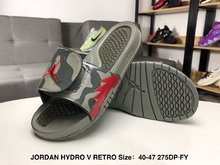 图3_拿 AJ 拖鞋 Jordan Hydro V Retro AJ 魔术贴 高品质 拖鞋 拖鞋 出货275DP FY