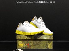图2_Adidas Pharrell Williams Tennis 菲董联名 潮流透气网面轻跑鞋