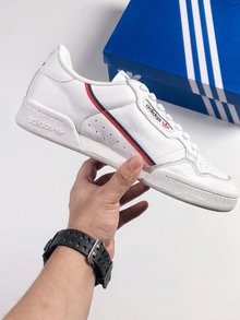 图2_adidas Originals Continental 80 Rascal 3色近日推出的Continental 80系列 公司级原装版本 依旧延续前作极简的设计和复古的风格鞋身采用优质皮料 鞋侧有红蓝饰条做 点睛之笔
