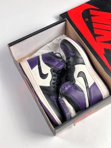 图1_头层真标绿 紫脚趾补货logo处裁切细节进行了处理aj1太火 下手要快 姿势要帅size 40 46