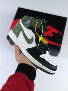 图2_发0 纯原出货AJ1六冠王 麂皮绿顶级纯原麂皮 原鞋模具开发区别世面超纤品质size 5 46