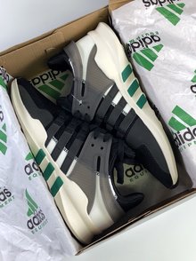 图3_补货出真标Adidas EQT Support ADV 黑白绿 BA8321size 36 45