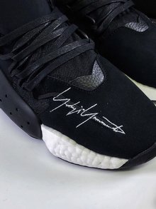 图3_ADIDAS Y 3 BYW BBALL 霸王花山本耀司主创霸王花潮流高端支线 客供原厂材料配件 数控高精密度刺绣size 40 45