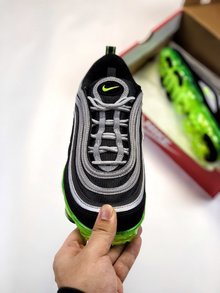 图2_Nike Air VaporMax 97黑银荧光绿 大气垫跑步鞋 官方货号 AJ7291 001size 40 40 5 41 42 42 5 43 44 44 5区别市售同价位39 45版本