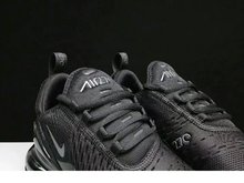 图3_Nike Air Max 270 小潘气垫 气垫缓震跑步鞋 黑色 AH8050 001 码数 36 36 5 37 38 38 5 39 40 40 5 41 42 42 5 43 44