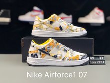 图1_Nike Airforce1 07 联名款休闲网面透气运动跑步鞋 货号 1441724