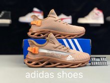 图1_adidas shoes 阿迪达斯针织透气运动跑步鞋 货号 5102222
