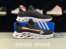 图2_adidas shoes 阿迪达斯针织透气运动跑步鞋 货号 5102222