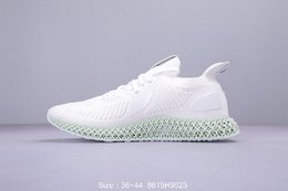 图2_adidas Alphaedge 4D Aero Green清新奶油淡绿男跑步鞋 8619H9523