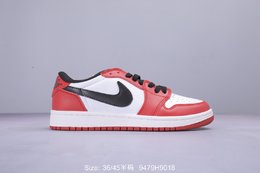 图3_Nike AIR Jordan 1 Low Black Toe 乔1 AJ1低帮 头层软牛皮 板鞋 编号 3479H9018