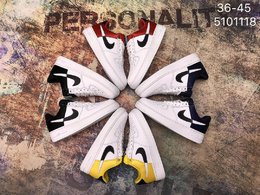 图1_Nike Air Force 1 NBA丝绸拼接 双色拼接设计 内置气垫运动板鞋 货号 5101118