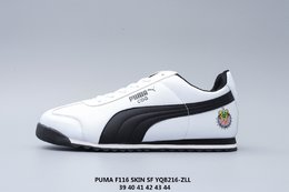 图2_Puma F116 Skin SF 彪马 图案印花 皮面 舒适软底防滑休闲跑鞋YQB216 ZLL