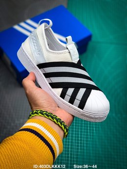 图2_Adidas 阿迪达斯三叶草男女子贝壳头运动休闲板鞋 AC8581 AC8582ID 403DLKKK12 Size 36 44