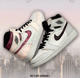 图2_Nike SB x Air Jordan 1 Light Bone S2精选素材 推广自取