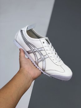图1_36 44公司级Asics Tiger 天猫专供 亚瑟士鬼冢虎头层皮 四联吊牌 纸板带钢印中底 原盒原标半码四联官方吊牌材质 牛皮颜色 灰色货号 1183A201 020尺码 36 37 38 39 40 41 5 42 43 5 44 w4