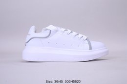 图1_麦坤McQueen 白小 鞋 进口小牛皮 独家 装原 底 脚 惊感 喜 增高4cm 505H5620
