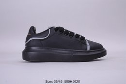 图2_麦坤McQueen 白小 鞋 进口小牛皮 独家 装原 底 脚 惊感 喜 增高4cm 505H5620