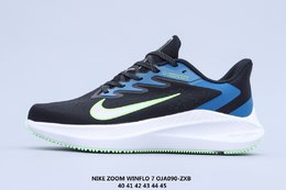图1_耐克 Nike Air Zoom Winflo 7代 网面透气 训练跑步鞋 内置Zoom气垫 脚感回弹OJA090 ZXB