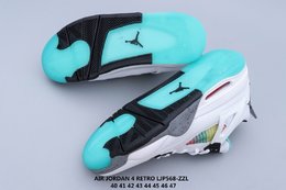 图3_耐克Nike Air Jordan 4 Retro 乔丹AJ4代中帮复古休闲运动文化篮球鞋 LJP568 ZZL