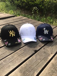 图1_专柜款MLB18年新款星球刺绣棒球帽男女同款鸭舌帽 均码可调节 颜色 NY黑色 LA藏青色 LA白色