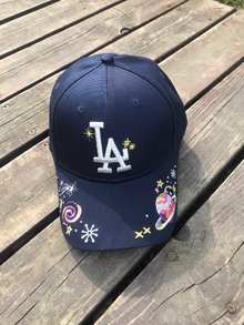 图3_专柜款MLB18年新款星球刺绣棒球帽男女同款鸭舌帽 均码可调节 颜色 NY黑色 LA藏青色 LA白色
