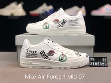 图2_耐克Nike Air Force 1 Mid 07 空军一号全村的希望 Nba联名 休闲板鞋 货号 3102322