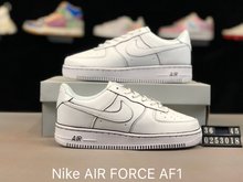 图1_耐克 Nike AIR FORCE AF1 二次元DIY 纯手工描绘 遇水不掉色 街头回头率100 空军一号 复古潮流运动板鞋 货号 0253018