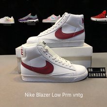 图2_耐克 Nike Blazer Low Prm vntg 开拓者高帮皮面荔枝纹休闲板鞋 编号 2482319