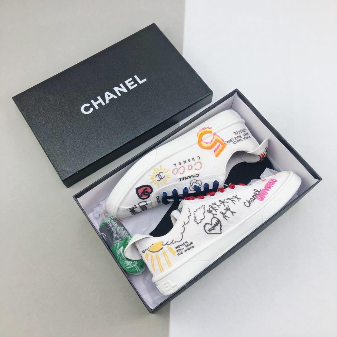 Chanel x pharrell on sale 19ss capsule collection sneakers