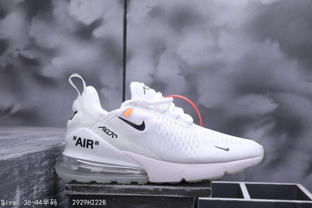 耐克慢跑鞋】拿货真标Nike Air 270 耐克新款后跟半掌气垫网面_潮牌一族|chaopaiyizu.com