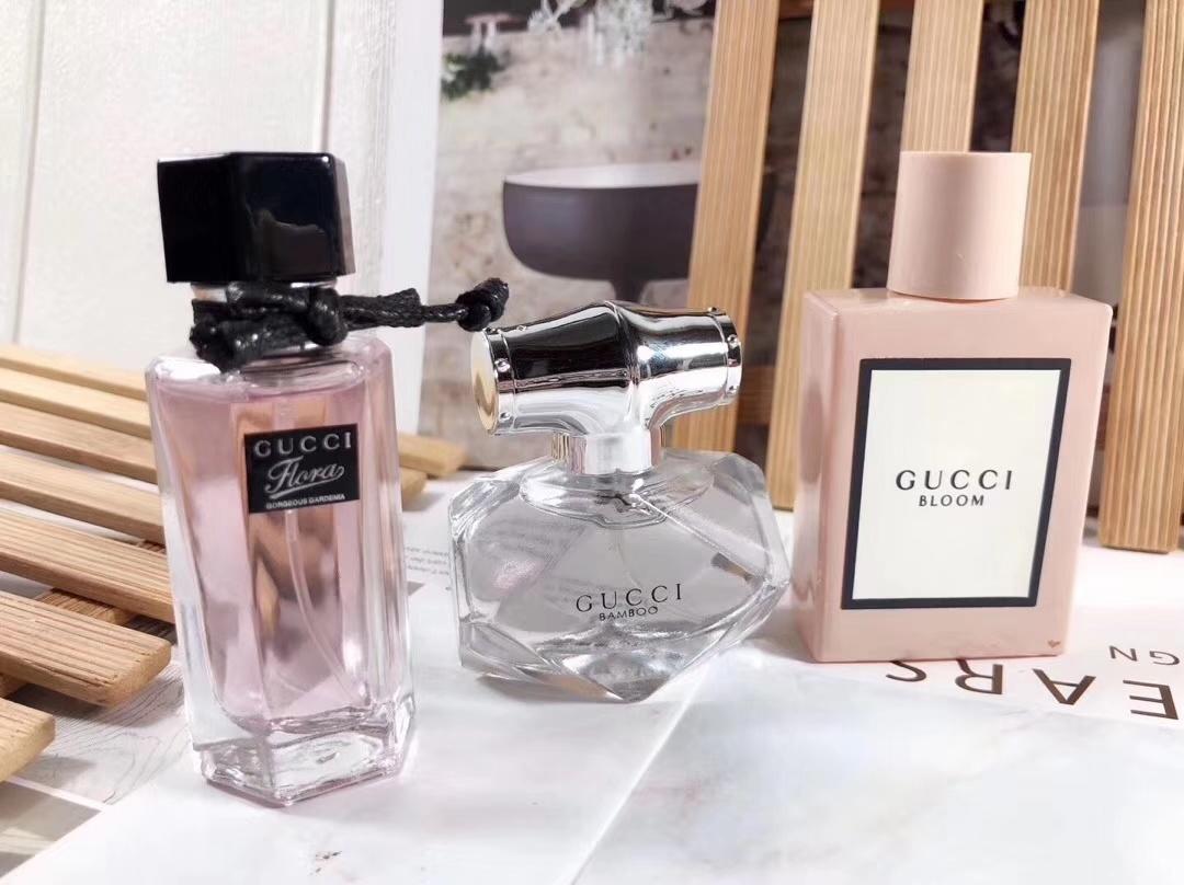 古驰香水 古驰香水三件套礼盒古奇新款香水3件套30ml 带喷头栀子花竹韵 潮牌一族 Chaopaiyizu Com